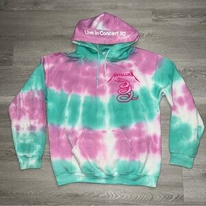 METALLICA TIE DYE HOODIE